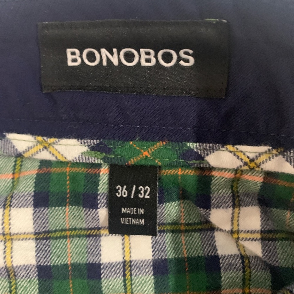 BONOBOS FLANNEL LINED CHINOS - Picture 3 of 3